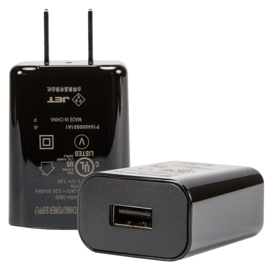 Type A - ACアダプタ, 1 AMP, USB (NORTH AMERICA, CHINA, CANADA, MEXICO, 日本のみ)